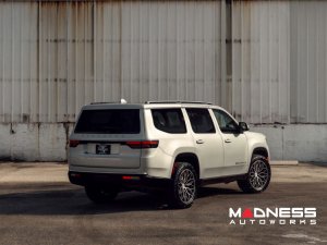 Jeep Wagoneer Custom Wheels - HF6-3 by Vossen - Brushed Gloss Black